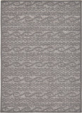 Unique Loom Outdoor Links OMD005GRY Gray Rug