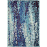 Unique Loom Lilly Jardin BAR011BLU Blue Rug