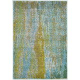 Unique Loom Lilly Jardin BAR011TRQ Turquoise Rug
