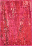 Unique Loom Lilly Jardin BAR011PIN Pink Rug