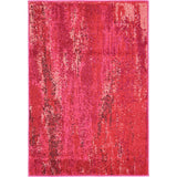 Unique Loom Lilly Jardin BAR011PIN Pink Rug