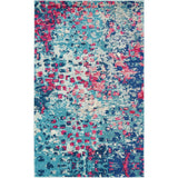 Unique Loom Ivy Jardin BAR004BLU Blue Rug