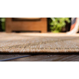 unique loom outdoor diamonds otr006lbr light brown rug