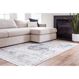 unique loom chateau hoover vil002bei beige rug