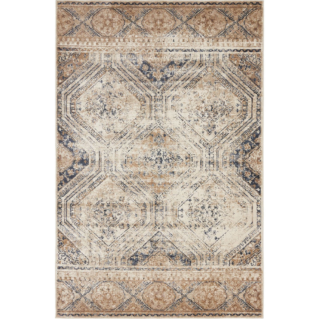 unique loom chateau jackson vil005bei beige rug