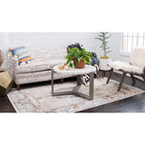 unique loom chateau lincoln vil006bei beige rug