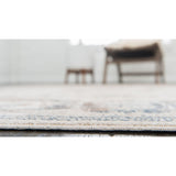 unique loom chateau lincoln vil006bei beige rug