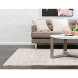 unique loom chateau quincy vil010bei beige rug