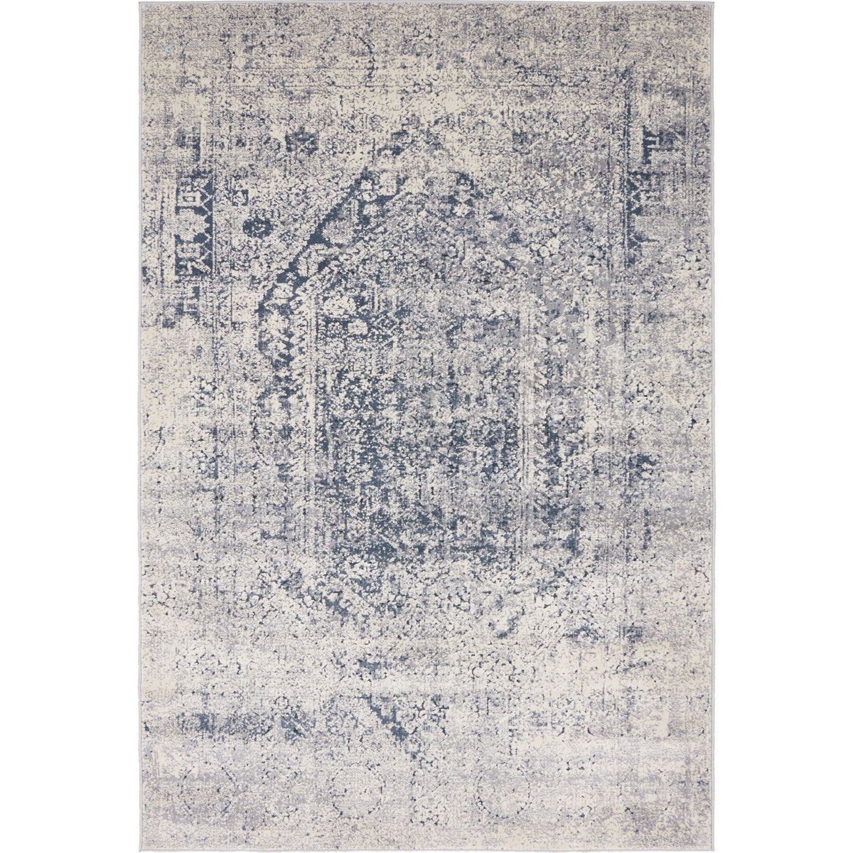 Unique Loom Chateau Quincy VIL010NVB Navy Blue Rug