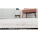 unique loom chateau wilson vil008bei beige rug