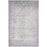 Unique Loom Chateau Wilson VIL008NVB Navy Blue Rug