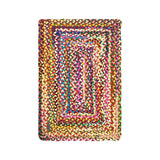 Unique Loom Braided Chindi BCH001MLT Multi Rug