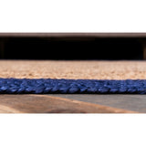 unique loom goa braided jute bjt002nat natural rug