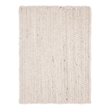 Unique Loom Dhaka Braided Jute BJT011BEI Beige Rug