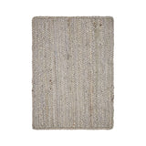 Unique Loom Dhaka Braided Jute BJT011GRY Gray Rug