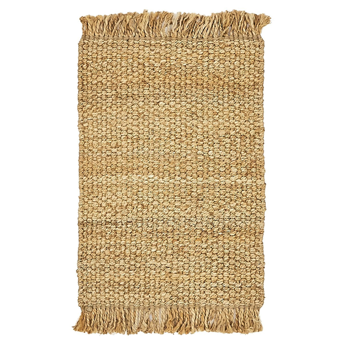 Unique Loom Chunky Jute CHJ001TAN Tan Rug
