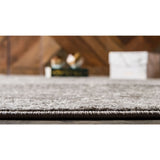 unique loom geometric trellis frieze trf002lgr light gray rug