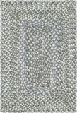 unique loom braided chindi bch001gry gray rug