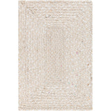 Unique Loom Braided Chindi BCH001IVR Ivory Rug