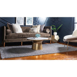 unique loom chunky jute chj001gry gray rug