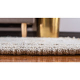 unique loom chunky jute chj001ivr ivory rug