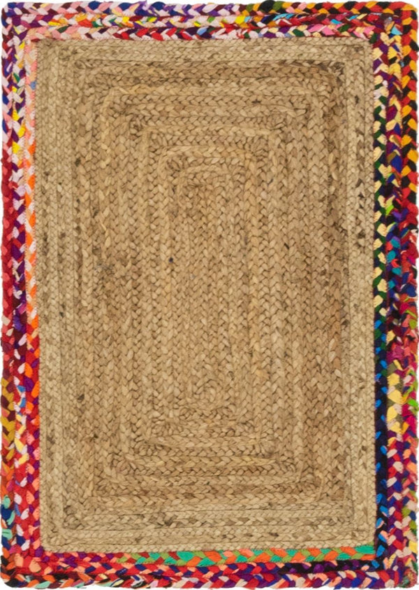 unique loom manipur braided jute bjt009nat natural rug