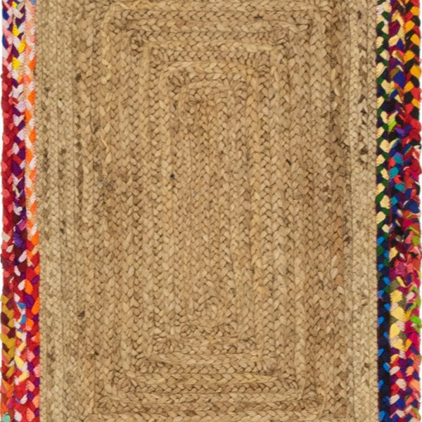 Unique Loom Manipur Braided Jute BJT009NAT Natural Rug