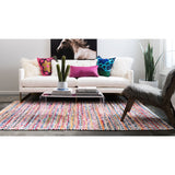 unique loom trellis braided chindi bch002mlt multi rug