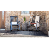 unique loom outdoor ombre omd016gry gray rug