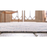 unique loom outdoor tribal trellis otr009gry gray teal rug