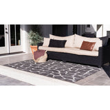 unique loom outdoor giraffe osf001dgr dark gray rug