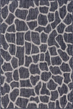 unique loom outdoor giraffe osf001dgr dark gray rug