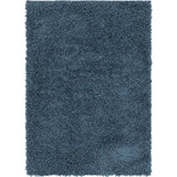 Unique Loom Davos Shag ZMT001MAR Marine Blue Rug