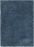 Unique Loom Davos Shag ZMT001MAR Marine Blue Rug