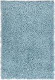 Unique Loom Davos Shag ZMT001AQU Aqua Rug