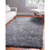 unique loom davos shag zmt001ppc peppercorn rug