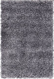 unique loom davos shag zmt001ppc peppercorn rug