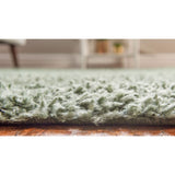 unique loom davos shag zmt001sag sage rug
