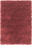 unique loom davos shag zmt001pop poppy rug