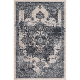 Unique Loom Chateau Roosevelt VIL001GRY Gray Rug
