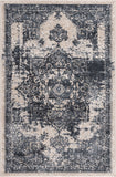 unique loom chateau roosevelt vil001gry gray rug