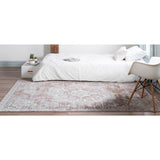 unique loom chateau roosevelt vil001lbr light brown rug
