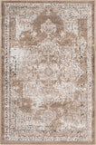 Unique Loom Chateau Roosevelt VIL001LBR Light Brown Rug