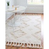 unique loom mesa arz001ivr ivory rug