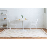 unique loom mesa arz001ivr ivory rug