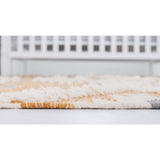 unique loom mesa arz001yel yellow rug