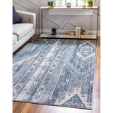 unique loom orford portland ore001blu blue rug