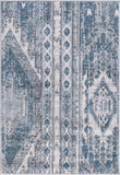 unique loom orford portland ore001blu blue rug
