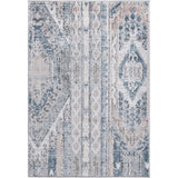 Unique Loom Orford Portland ORE001NVB Navy Blue/Tan Rug