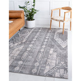 unique loom orford portland ore001gry gray rug